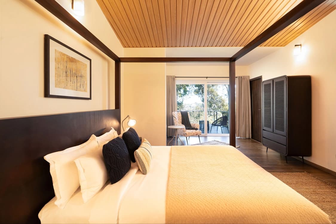 Forest-View Bedroom