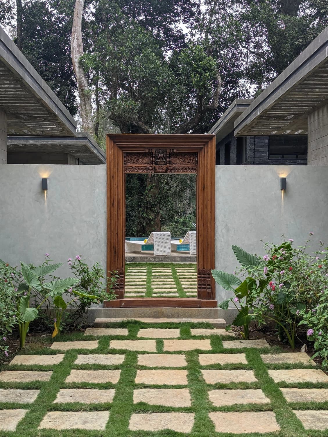 Entrance Portal of Earthsong, Coorg